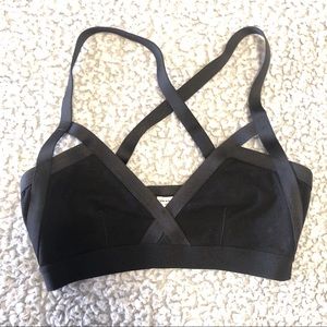 NWOT Community by Aritzia Criss Cross Bralette